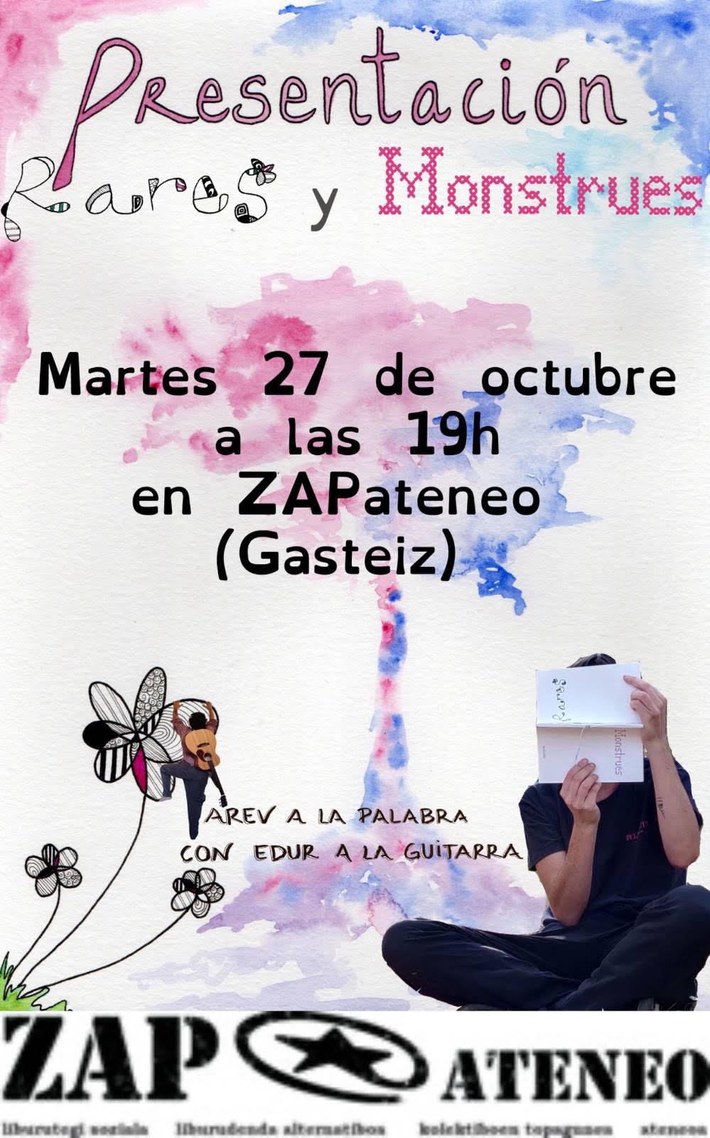 Presentación del libro «Raros y monstruos»
